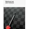 Plecak w kratę - port ładowania USB - wodoodpornyTorebki