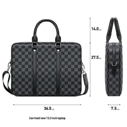 BolsosBolsa de negocios clásica - cuero trenzado - maletín