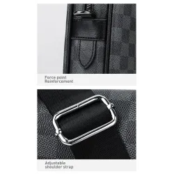 BolsosBolsa de negocios clásica - cuero trenzado - maletín