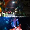 Powerful led headlight - ir sensor - 4-core super bright - waterproofLatarka