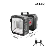 Super lumineux - led - double tête - lampe de poche