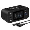 Qi wireless charger - quick charge 3.0 - 60W - 8-ports USB - charging station