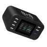 Qi wireless charger - quick charge 3.0 - 60W - 8-ports USB - charging station