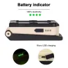 Lampe de travail multifonctionnel COB - USB - rechargeable - 180 degrés réglable - magnétoscope