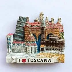 Imanes de neveraItalia - resina - imanes frigoríficos - toscana - firenze
