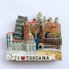Imanes de neveraItalia - resina - imanes frigoríficos - toscana - firenze