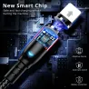 Micro usb - câble magnétique - type c - câble de charge