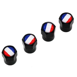 4pcs/set - valve caps - france logo