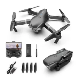 DronesHDRC S602 - WiFi - FPV - Cámara doble 4K HD - Modo de retención de altitud - plegable
