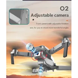 HDRC S602 - WiFi - FPV - 4K HD Dual Camera - Altitude Hold Mode - Pieghevole