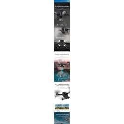 YQS Q24 - gps - wifi - fpv - 720P dubbelkamera - 18mins flygtid