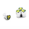 4Pcs/set - bandiera sweden - tappi valvola