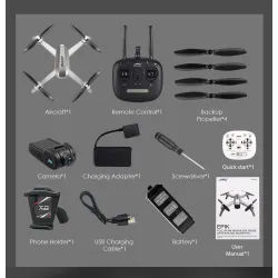 JJRC JJPRO X5 - 5g - wifi - fpv - borstlös - 1080P hd-kamera