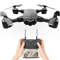 JDRC JD-20S JD20S - WiFi - FPV - Foldable - HD-kamera - 0,3 MP - Tre batterier