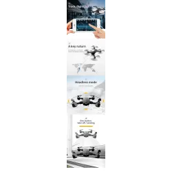 JDRC JD-20S JD20S - WiFi - FPV - Foldable - HD Camera - 0.3MP - Three Batteries