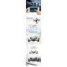 JDRC JD-20S JD20S - WiFi - FPV - Foldable - HD Camera - 0.3MP - Three Batteries