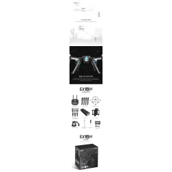 Chacune EX2H - WiFi - FPV - 1080P HD Camera - RTF