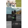hauskaa iDol AI Gesture Recognigt WIFI FPV 1080P HD-kamera - Foldable - RTF - Two Batteries