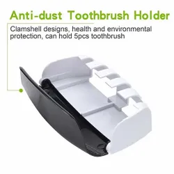 Distributore automatico di dentifricio - porta spazzolini - accessori da bagno