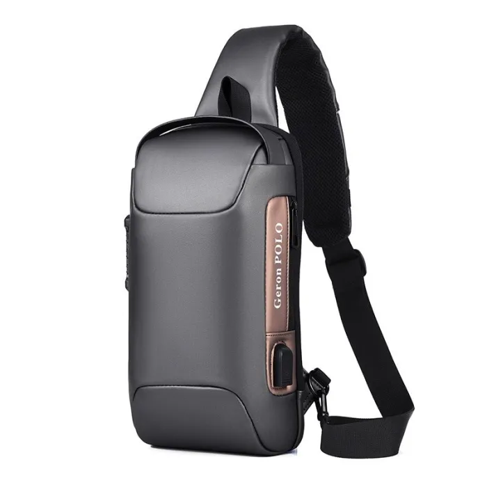 Borsa Moto - viaggio - borsa a tracolla - impermeabile - nero