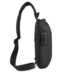 Sac à moto - voyage - sac à bandoulière - étanche - noir