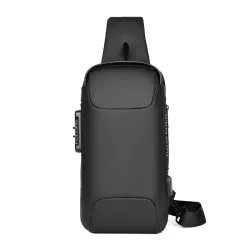 Sac à moto - voyage - sac à bandoulière - étanche - noir