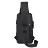 Sac à moto - voyage - sac à bandoulière - étanche - noir
