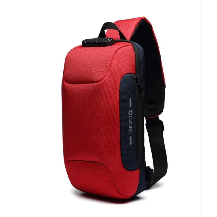 Multifunktion crossbody bag - stöld - vattentät