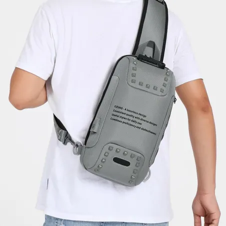 Sacs à corps - antivol - sac de messager - charge usb - hydrofuge