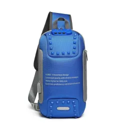 Crossbody väskor - stöld - messenger väska - usb laddning - vattenavvisande