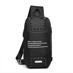 Crossbody väskor - stöld - messenger väska - usb laddning - vattenavvisande