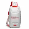 Crossbody väskor - stöld - messenger väska - usb laddning - vattenavvisande