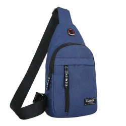 Axelväskor - nylon midja pack- utomhus - usb laddning