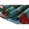 Retro - vintage - bomull kjol - blommigt tryck