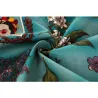 Retro - vintage - bomull kjol - blommigt tryck