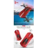 Everyine E52 - WiFi FPV - Selfie Drone - Foldable - 0.3MP - Red - RTF