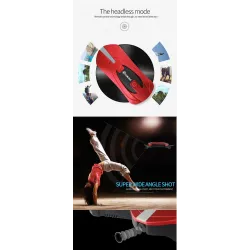 Eachine E52 - WiFi - FPV - Selfie Drone - Foldable - 0.3MP - Red - RTF
