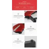 DronesCadaine E52 - WiFi - FPV - Selfie Drone - plegable - 0.3MP - Rojo - RTF