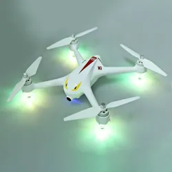 DronesMJX B2C Bugs 2C - Sin cepillos - 1080P HD Cámara - GPS - RTF - Blanco - Versión estándar