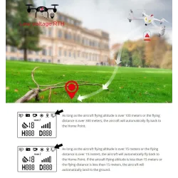 DronesMJX B2C Bugs 2C - Sin cepillos - 1080P HD Cámara - GPS - RTF - Blanco - Versión estándar