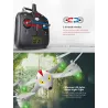 DronesMJX B2C Bugs 2C - Sin cepillos - 1080P HD Cámara - GPS - RTF - Blanco - Versión estándar