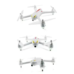 MJX B2C Bugs 2C - Brushless - 1080P HD Caméra - GPS - RTF - White - Version standard