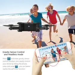 Eachine E55 Mini - WiFi - FPV - Foldable - Red - RTF