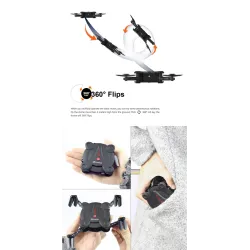 Eachine E55 Mini - WiFi - FPV - Foldable - Red - RTF