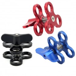 Aluminum - Arm Ball - Butterfly Clip - Gopro 5 6 Camera
