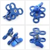 AccesoriosAluminio - Bola de brazo - Clip de mariposa - Gopro 5 6 Cámara
