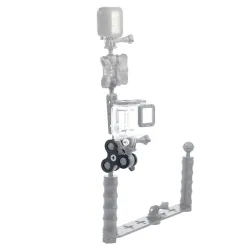 AccesoriosAluminio - Bola de brazo - Clip de mariposa - Gopro 5 6 Cámara