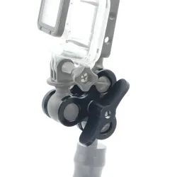 AccesoriosAluminio - Bola de brazo - Clip de mariposa - Gopro 5 6 Cámara