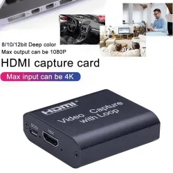 1080P Capture Device - HDMI To USB - 2.0 - 4KPrzełączniki HDMI