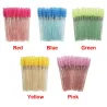 50PCS - Eye Makeup Brush - Rosa Blå